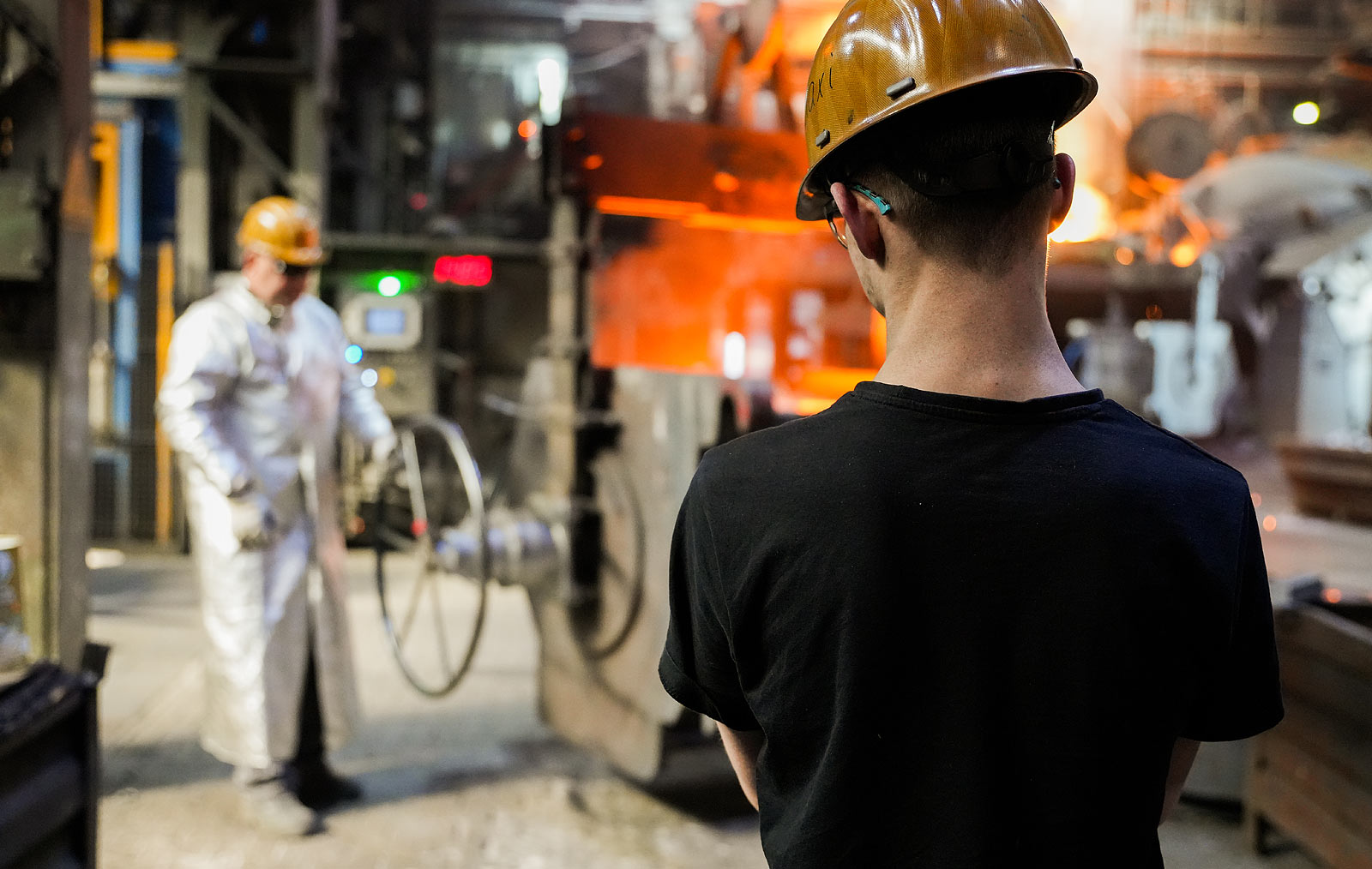 Arbeiten in der Luitpoldhütte